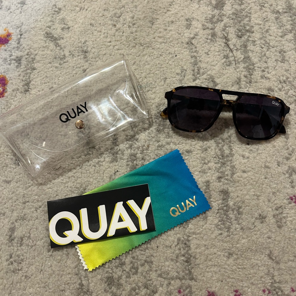 Quay tortoise shell women’s sunglasses